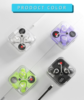 E89 Ear Buds with Bluetooth 5.2, HiFi Sound, IPX5 Waterproof, Touch Control Price in Pakistan | LAPTAB
