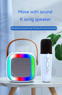 Shin Karaoke K88 Speaker with Mic and Voice Changer, Bluetooth 5.3 Price in Pakistan | LAPTAB