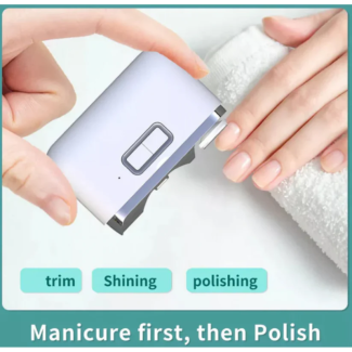 Mini Smart Nail Clipper - Electric Nail Trimmer with Type-C Charging Price in Pakistan | LAPTAB