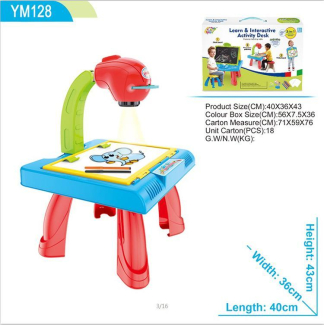 3in1 Learn and Interactive Activity Desk Projector for Educational Play Price in Pakistan | LAPTAB