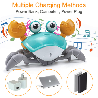 Niku Cute Sensing Crawling Crab Baby Toy with Lights and Sounds Price in Pakistan | LAPTAB