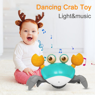 Niku Cute Sensing Crawling Crab Baby Toy with Lights and Sounds Price in Pakistan | LAPTAB