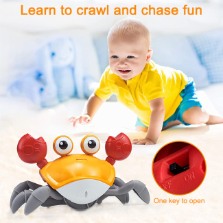 Niku Cute Sensing Crawling Crab Baby Toy with Lights and Sounds Price in Pakistan | LAPTAB