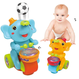 Battery Operated Elephant Toy with Light and Sound for Kids Price in Pakistan | LAPTAB