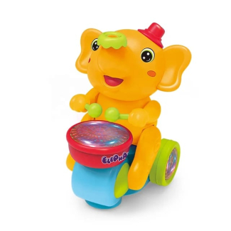 Battery Operated Elephant Toy with Light and Sound for Kids Price in Pakistan | LAPTAB