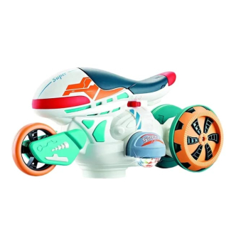 MOTOR BIKE WITH LIGHT SOUNDS - Stunt Toy for Skill Development and Fun Price in Pakistan | LAPTAB
