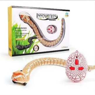 Remote Control Snake Toy - USB Rechargeable Educational RC Animal for Kids Price in Pakistan | LAPTAB