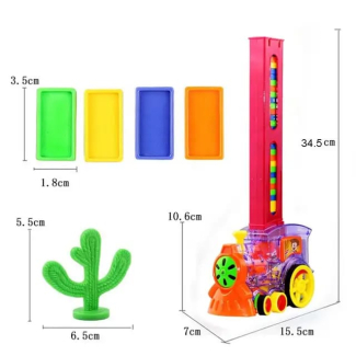 Electric Domino Train with Sound and Light Effects for Kids Price in Pakistan | LAPTAB