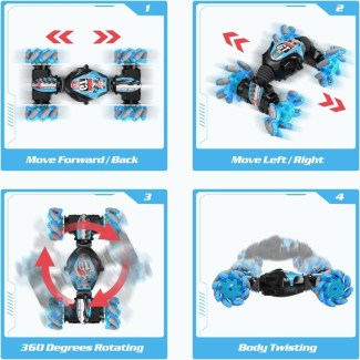 Remote Control Stunt RC Car with Hand Sensor and Multi-Directional Drift Price in Pakistan | LAPTAB