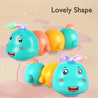 Musical Electric Caterpillar Toy for Kids - Battery Operated, Lights & Sound Price in Pakistan | LAPTAB