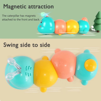Musical Electric Caterpillar Toy for Kids - Battery Operated, Lights & Sound Price in Pakistan | LAPTAB