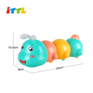 Musical Electric Caterpillar Toy for Kids - Battery Operated, Lights & Sound Price in Pakistan | LAPTAB