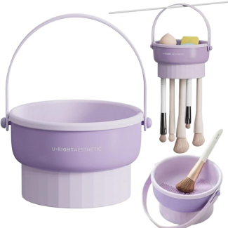 3-in-1 Makeup Brush Cleaner with Drying Rack and Hanging Handle Price in Pakistan | LAPTAB