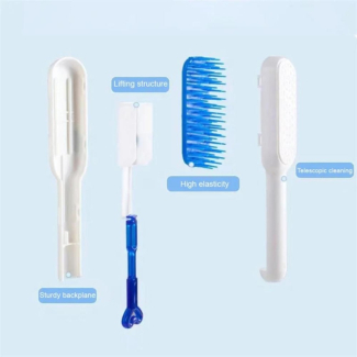 Telescopic Anti-Static Massage Comb - Lightweight, Compact Design Price in Pakistan | LAPTAB