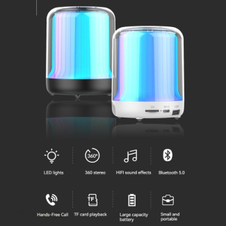 Duogii TG-346 Portable Mini Audio Subwoofer with RGB LED Lighting Price in Pakistan | LAPTAB