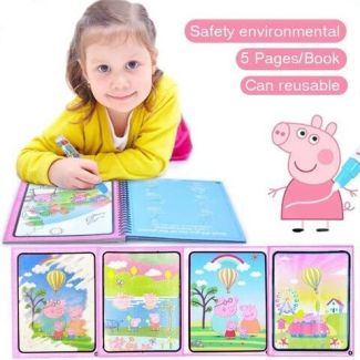 Magic Water Drawing Book for Kids - Reusable, No Mess, Eco-Friendly Price in Pakistan | LAPTAB