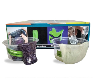 Emob Neon Galaxy Glitter Slime Kit - Make Your Own Slime at Home Price in Pakistan | LAPTAB
