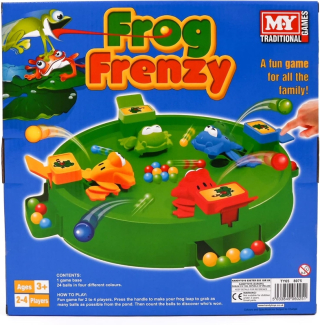 Crazy Hungry Frogs Board Game for Family Fun, Ages 3+, 2-4 Players Price in Pakistan | LAPTAB