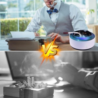 2In1 Air Purifier and Multifunctional Home Ashtray with Fragrance Feature Price in Pakistan | LAPTAB