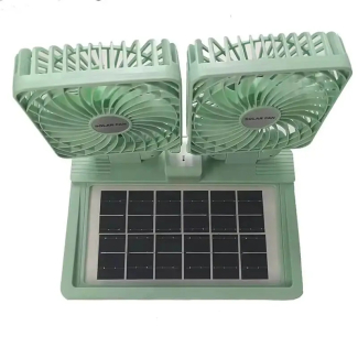 Solar Rechargeable Dual Fan for Cars with 360? Rotation and USB Power Price in Pakistan | LAPTAB
