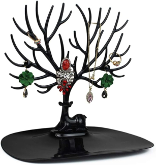 Deer Shape Jewelry Display Stand Tray - Creative Plastic Holder, 25x22.5cm Price in Pakistan | LAPTAB