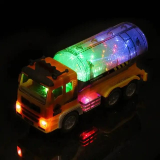 Flash Electric Engineering Rotating Tanker Truck for Kids - Authentic Design Price in Pakistan | LAPTAB