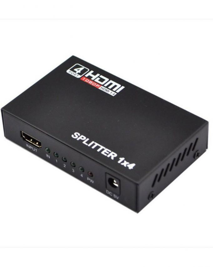 4-Port HDMI Splitter for 3D Displays and Signal Regeneration Price in Pakistan | LAPTAB
