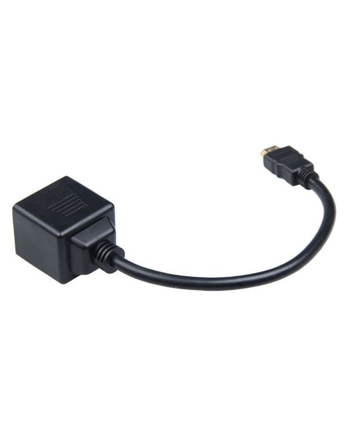 Amplified HDMI Y Splitter 2-Port for Dual Display Output Price in Pakistan | LAPTAB
