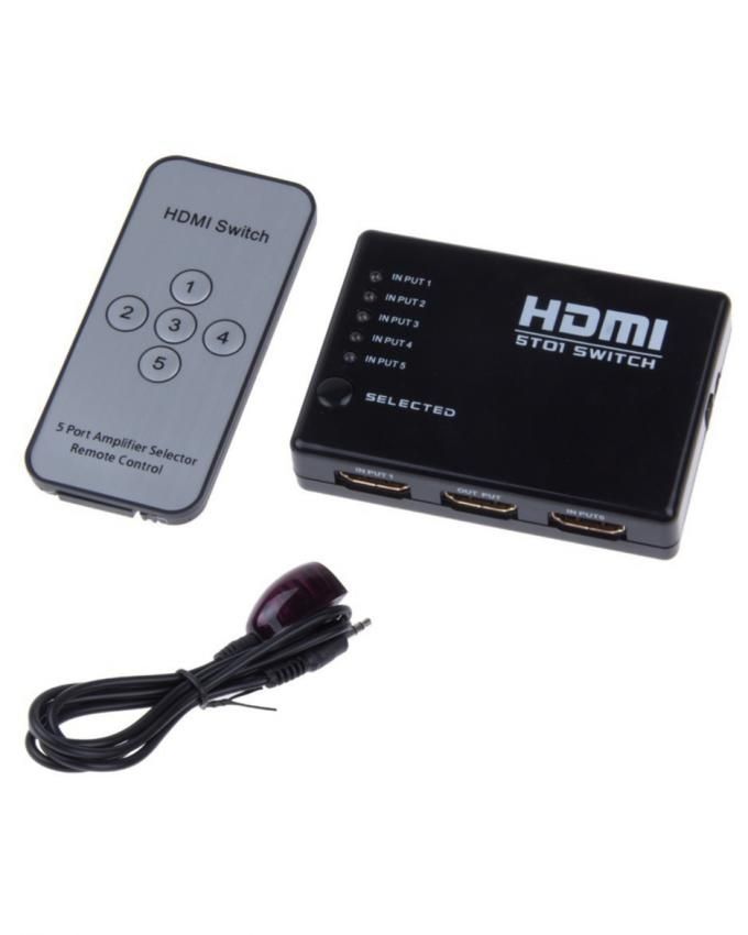HDMI Switch 1x5 Port for Connecting Multiple Devices to One Display Price in Pakistan | LAPTAB