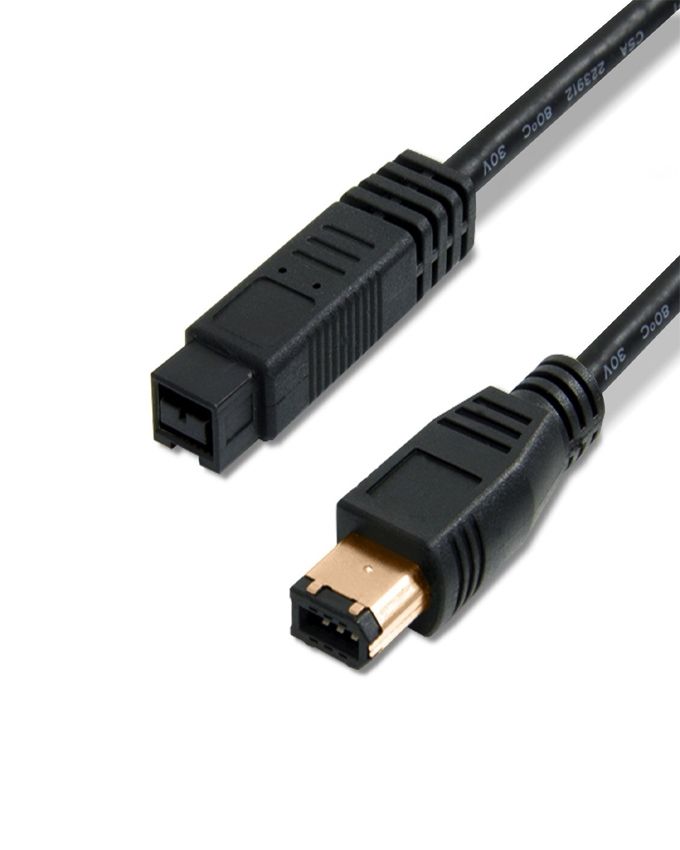 Fire Wire Cable 6 Pin To 8 Pin