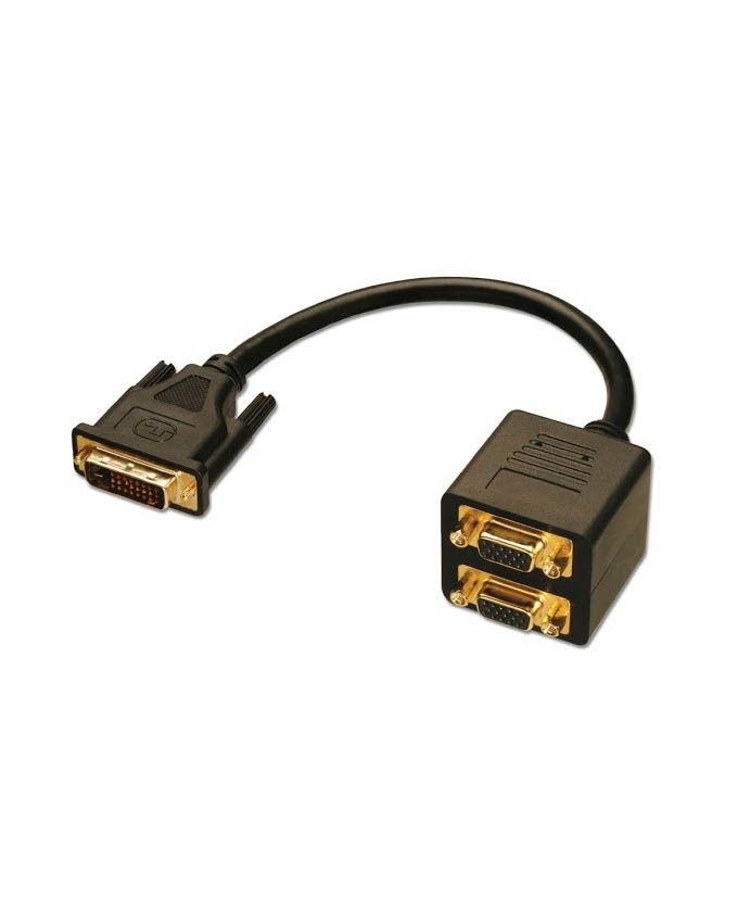 DVI Male 24+5 to VGA Female Y Splitter Adapter Cable Price in Pakistan | LAPTAB