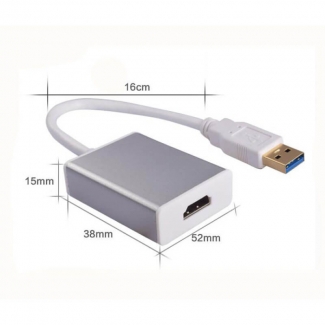 USB 3.0 to HDMI Adapter for Multi-Monitor Display Expansion Price in Pakistan | LAPTAB