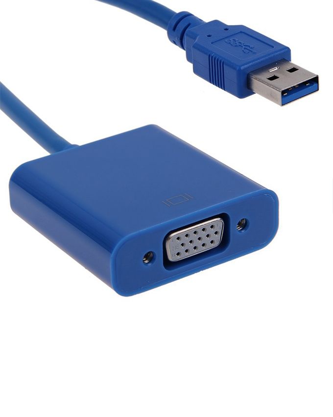 USB 3.0 to VGA Converter Adapter for Multi-Monitor Display 1920x1080 Price in Pakistan | LAPTAB