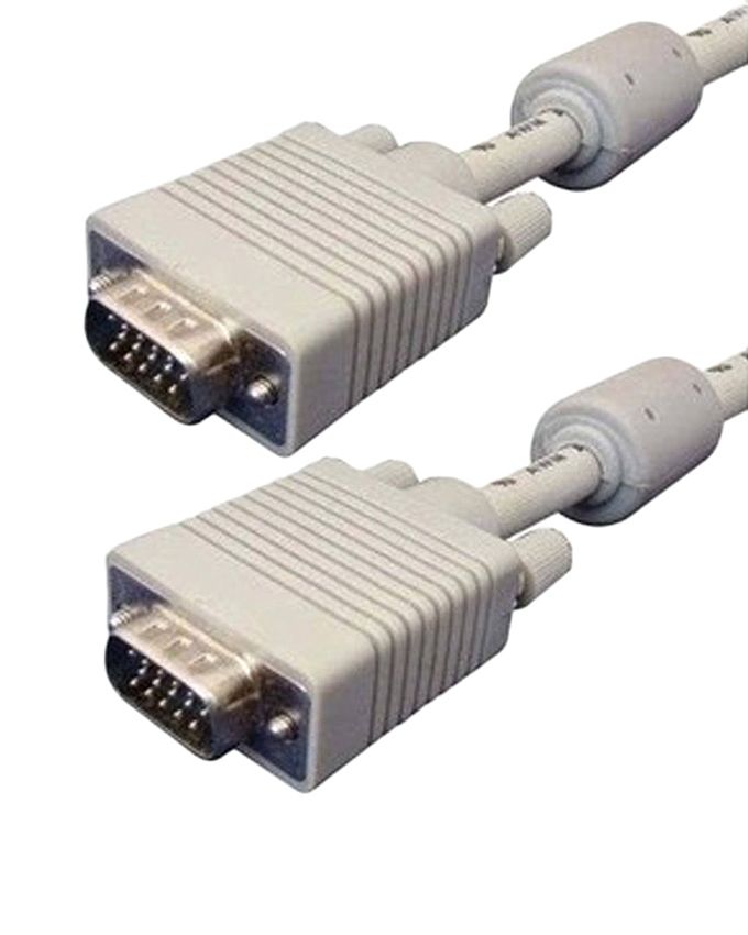 15m Male to Male VGA Cable with 24K Gold Plated Connectors Price in Pakistan | LAPTAB