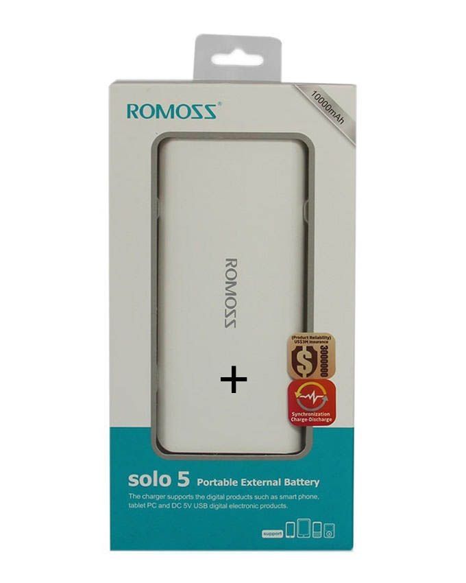 10000 mAH Romoss Mobile Power Bank Solo 3 Price in Pakistan | LAPTAB