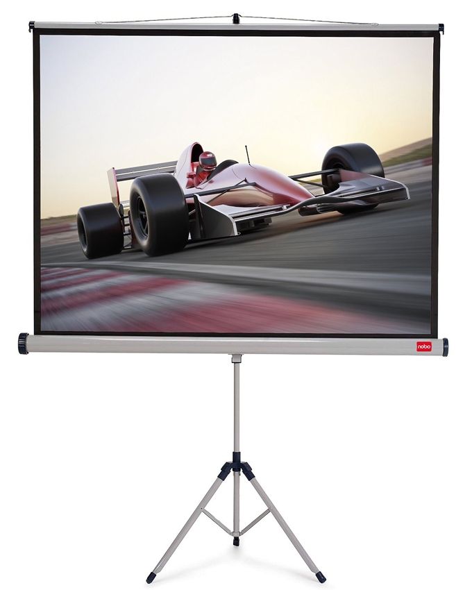 120-Inch Adjustable Height Tripod Projector Screen for Indoor and Outdoor Price in Pakistan | LAPTAB