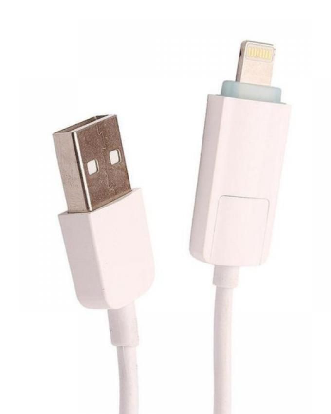 2-in-1 LED Charging and Data Cable for Android and iPhone Smartphones Price in Pakistan | LAPTAB