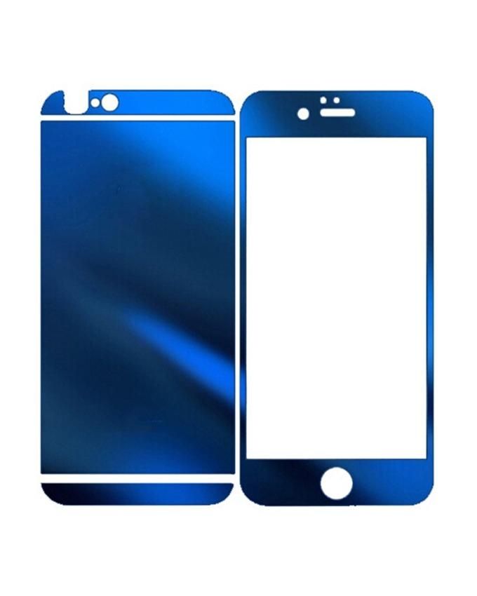 Iphone6 Front Back Glass Protector - Blue