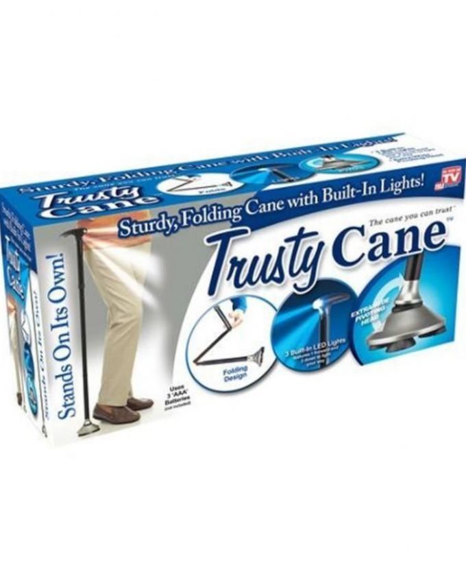  New Folding Walking Stick Cane + LED Lightz