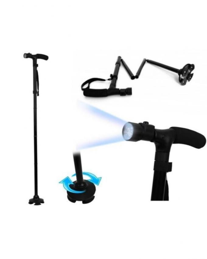 New Folding Walking Stick Cane + LED Lightz Price in Pakistan | LAPTAB