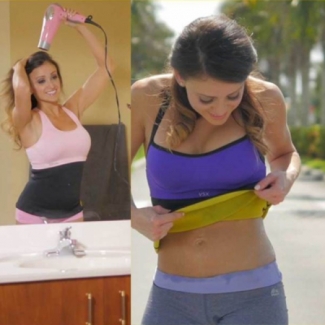 HOT SHAPER BELT Waist Trimmer Increases Core Temperature and Sweat Price in Pakistan | LAPTAB