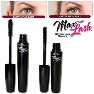 Max Lash Mascara with 3D Fibers for Instant Eyelash Length & Volume Price in Pakistan | LAPTAB