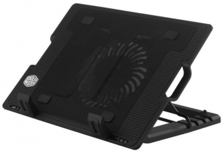 Adjustable Ergo Stands with Powerful Cooling Fan.    