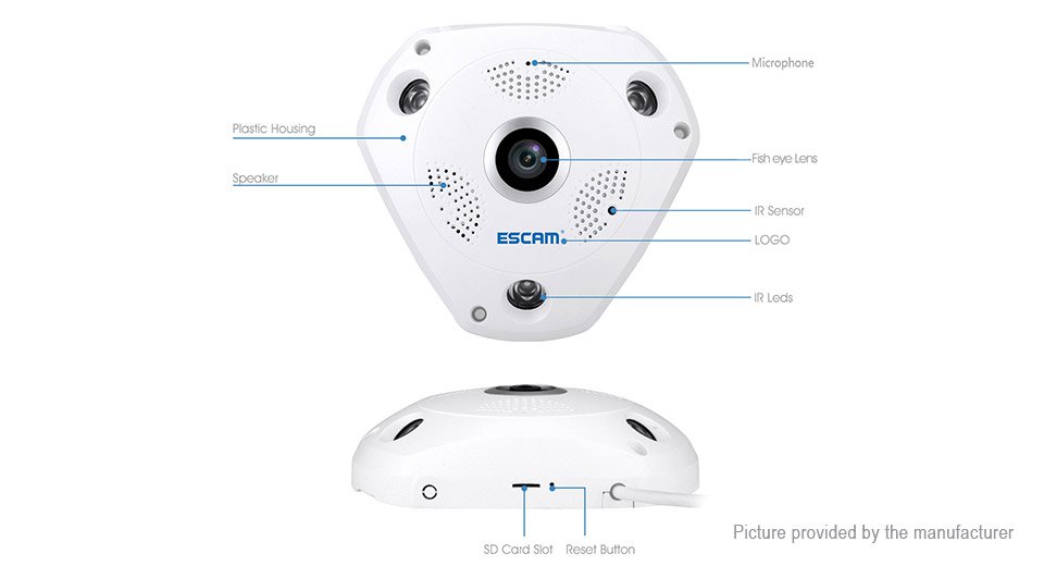 360 Degree Wireless Surveillance Camera Price in Pakistan | LAPTAB
