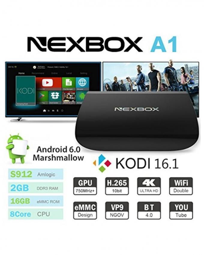 Android smart TV Media Box NexBox A1 Price in Pakistan | LAPTAB