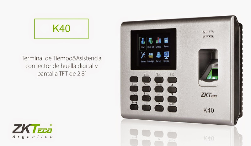 ZKTECO K40 Attendance Machine with 1 year warranty Price in Pakistan | LAPTAB