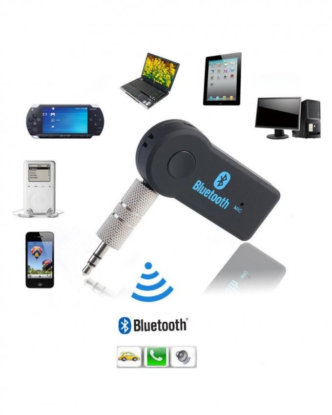 Car Bluetooth Music Receiver Wireless Adapter for Aux Port Plug and Play Price in Pakistan | LAPTAB