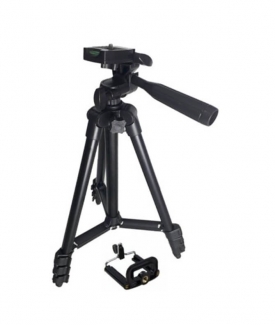 TRIPOD CAMERA STAND 3120 with 3-Section Column, Flip Leg Lock, Non-Slip Feet Price in Pakistan | LAPTAB