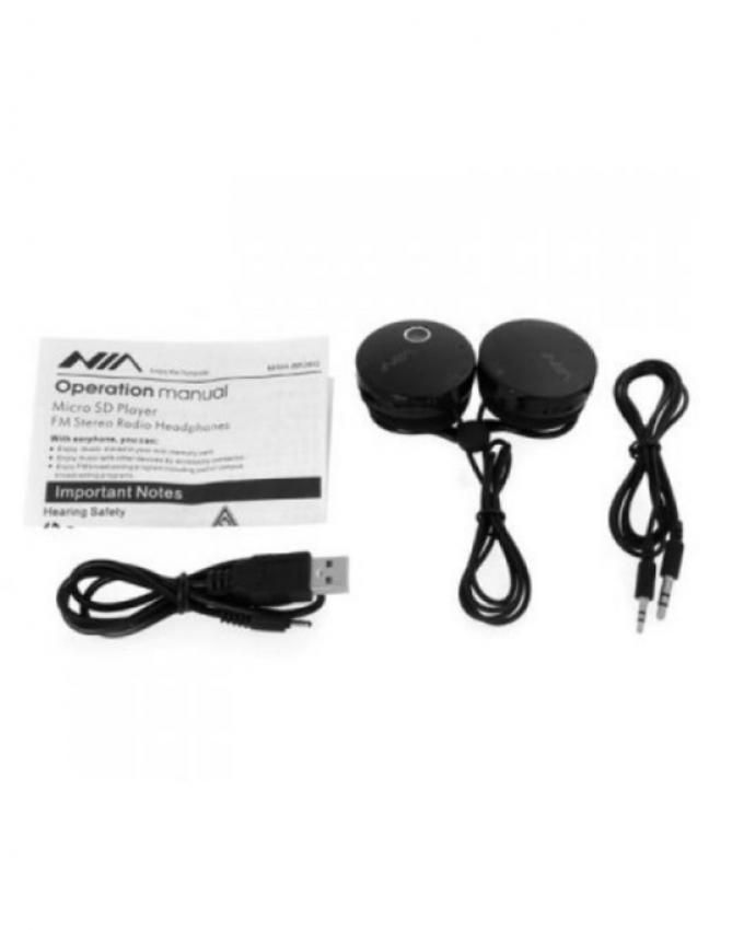 Nia Q5 Bluetooth Wireless Headphone Black Price in Pakistan | LAPTAB