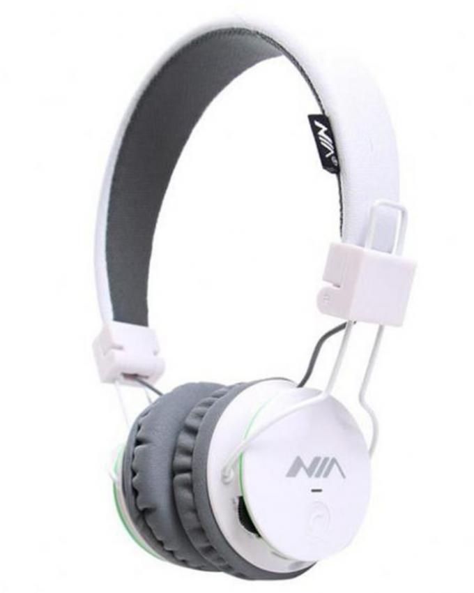 NIA X2 Bluetooth Wireless Headphone Grey Price in Pakistan | LAPTAB